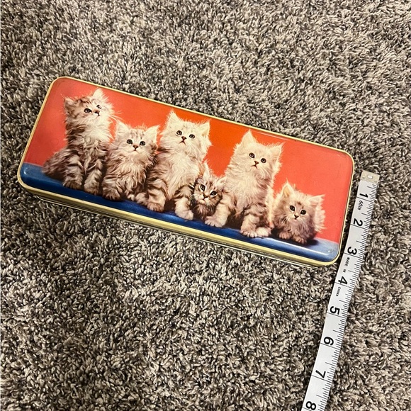 Adorable Vintage Pretty Kitty Tin Can - Picture 5 of 12